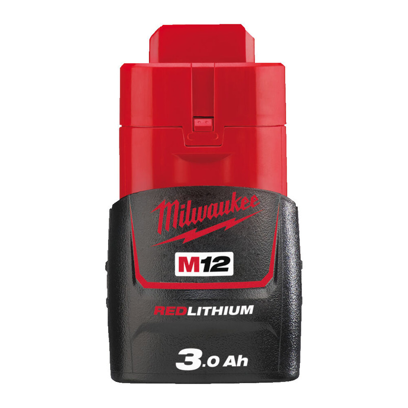 Milwaukee M12B3 12v 3.0ah Battery - SINGLE OR 60% Cash Alternative