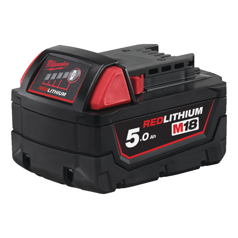 Milwaukee M18B5 18V 5.0Ah RedLithium-Ion Battery OR 60% Cash Alternative