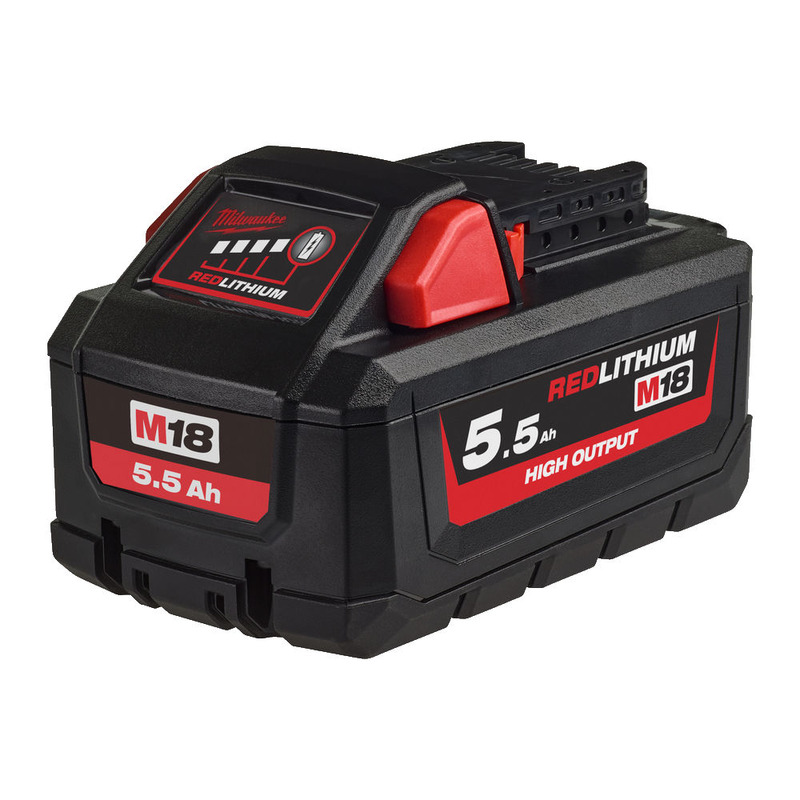 Milwaukee M18HB5 18V 5.5Ah RedLithium-Ion High Output Battery OR 60% Cash Alternative