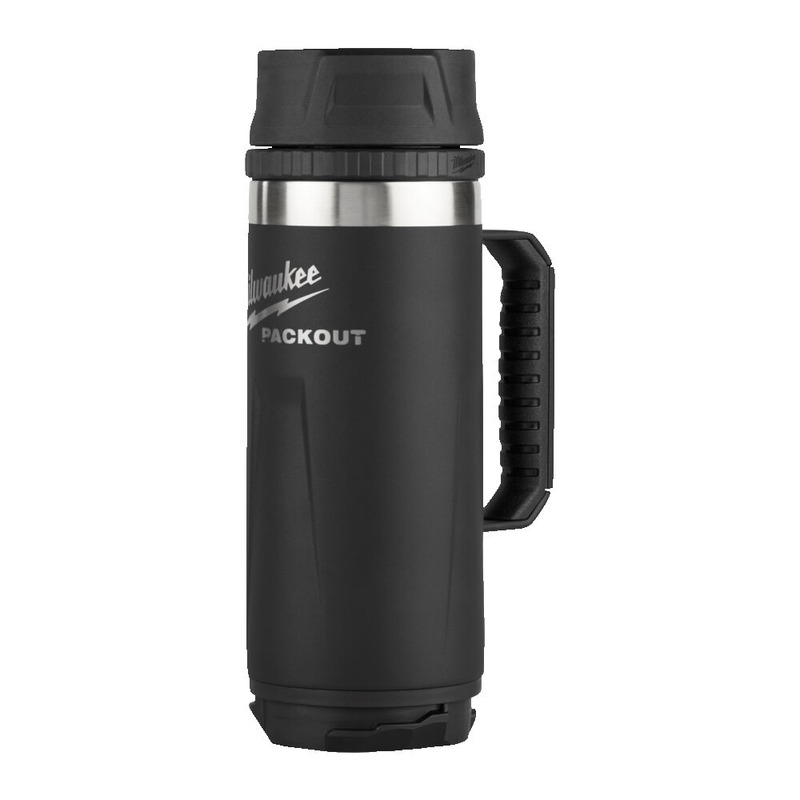 Milwaukee Packout Mug 532ml Sip Lid - Black OR 60% Cash Alternative