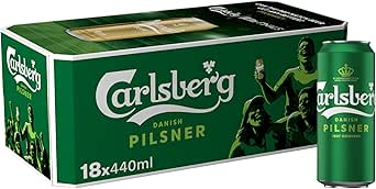 Carlsberg Pilsner 18 x 440ml OR 60% Cash Alternative