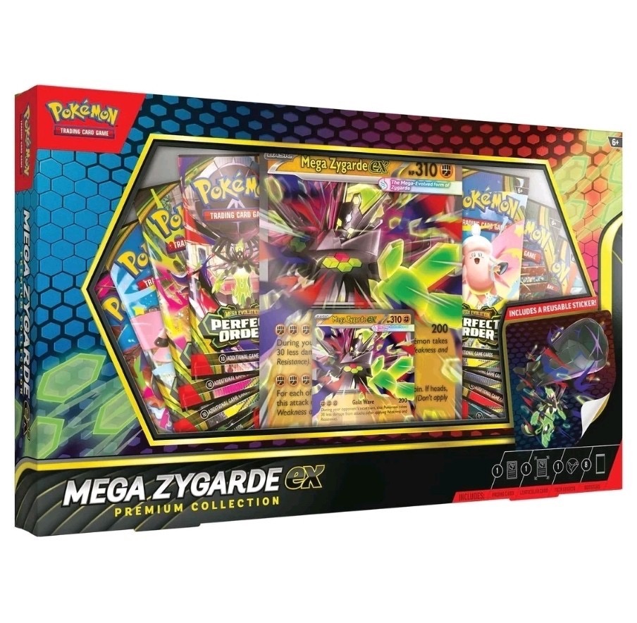 Mega Zygarde EX Premium Collection OR 60% Cash Alternative
