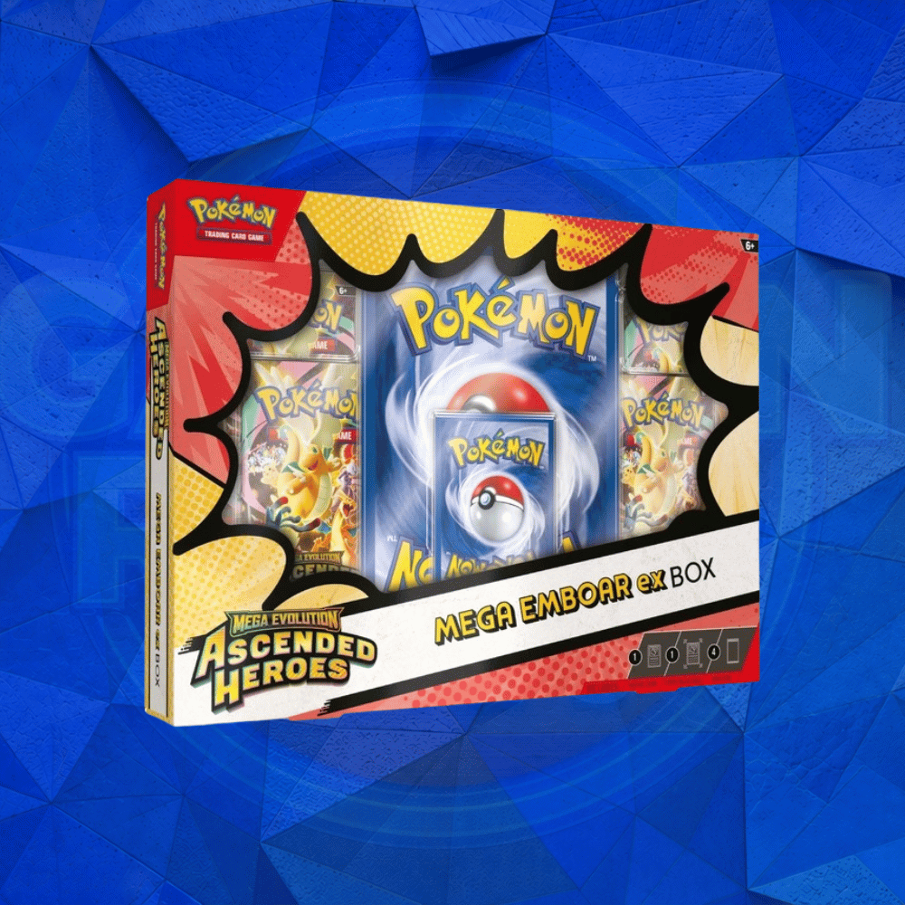 Ascended Heroes Mega Emboar EX box OR 60% cash alternative