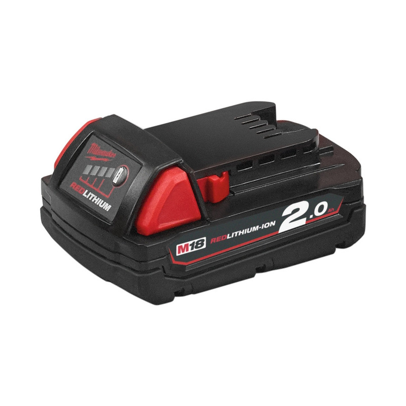 Milwaukee M18B2 18V 2.0Ah RedLithium-Ion Battery OR 60% Cash Alternative