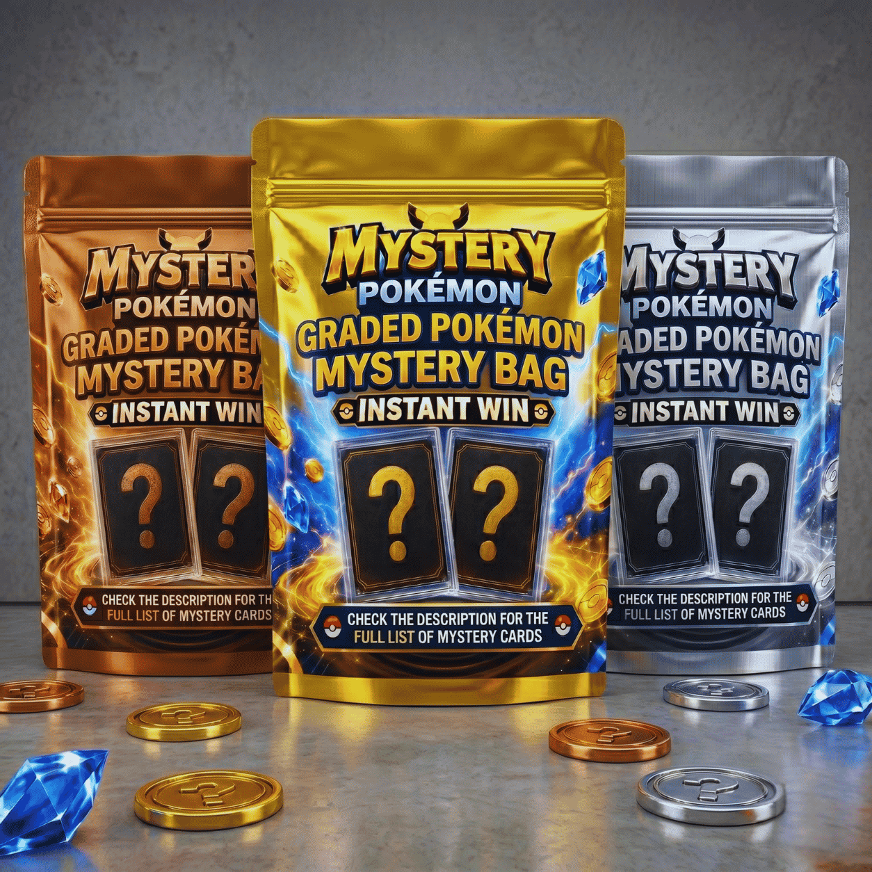 Bronze Mystery Bag Win — Check the Description for the Full List of Available Slabs