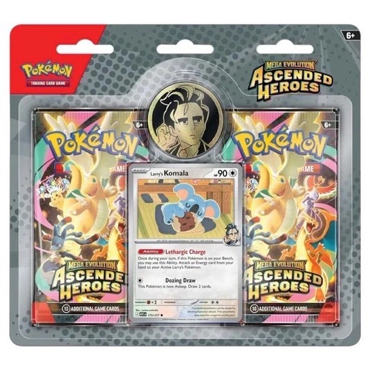 Ascended Heroes Larrys Double Blister Pack or 60% Cash Alternative