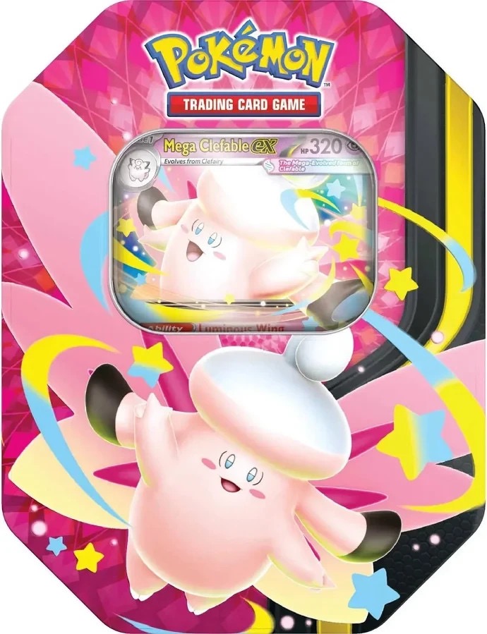 Mega Clefable Mega Moonlit Tin or 60% Cash Alternative