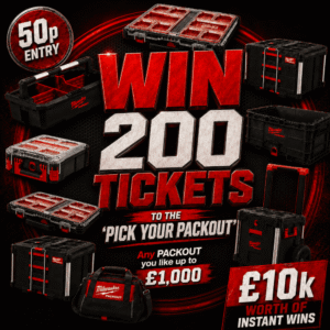 Win 200 Tickets for the MILWAUKEE: Pick Your Packout! Competition