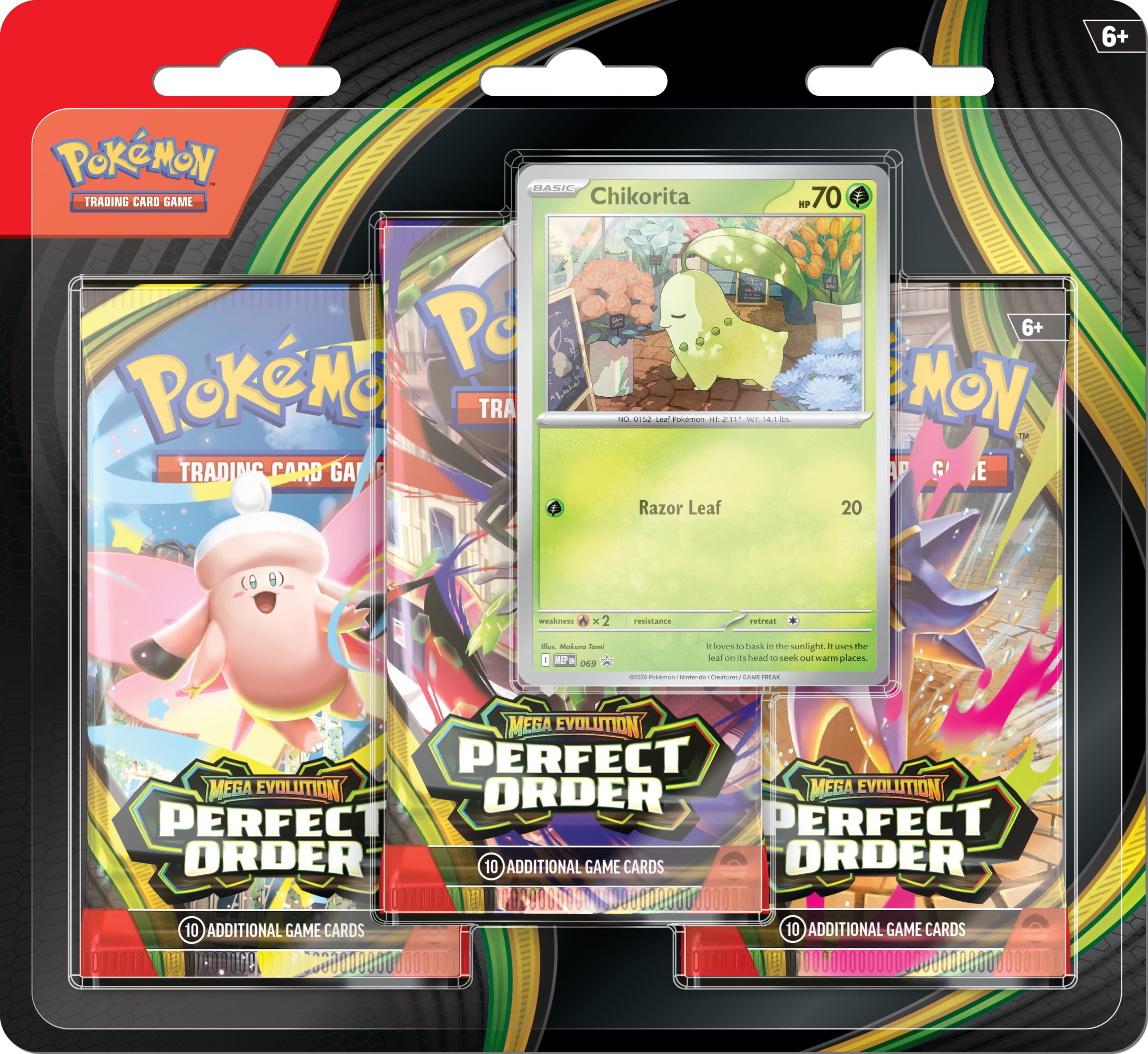 Perfect Order Triple Blister Pack