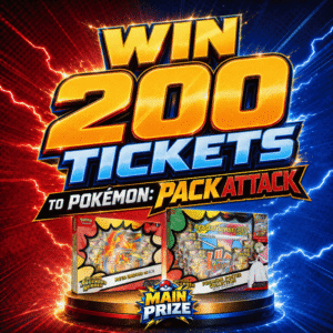 Win 200 Tickets for the POKÉMON: Pack Attack! Competition