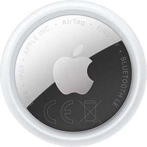 Apple AirTag (2nd generation): Tracker for Keychain, Wallet and More; Locator with Sound; Simple One-Tap Setup with iPhone or iPad; Key Finder with up to 1.5x Precision Finding Range