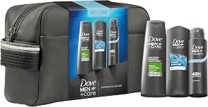 Dove Men+Care Restore Washbag Essentials Collection Gift Set 3 piece
