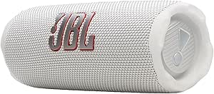 JBL Flip 7, Wireless Portable Bluetooth Speaker, Waterproof, White