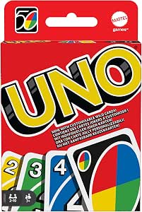 Mattel Games UNO Card Game, Ages 7+, Players 2-10