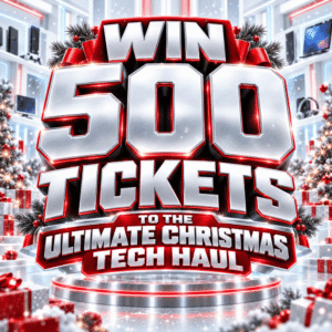 Win 500 Tickets to the 'Ultimate Christmas Tech Haul' Competition!
