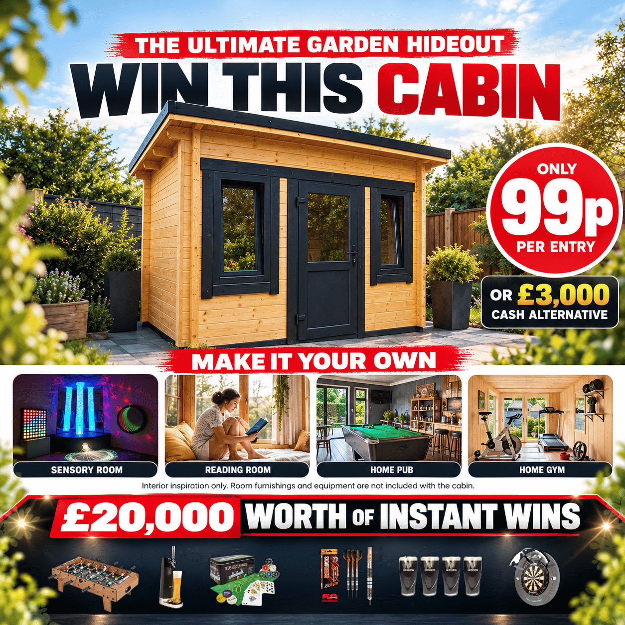 THE ULTIMATE GARDEN HIDEOUT