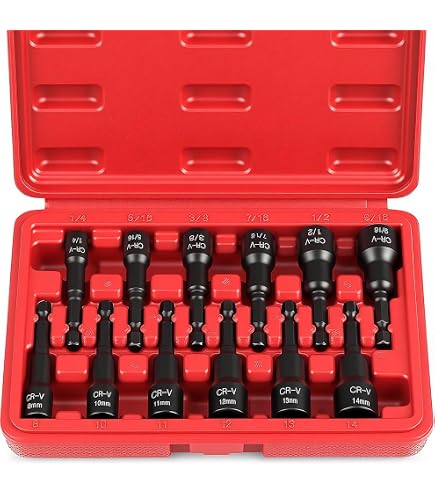 Milwaukee 4932492445 4 Piece Nut Driver Set 7,8,10,13MM