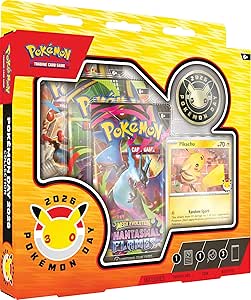 Pokémon TCG: Pokémon Day 2026 Collection (1 foil promo card, 1 coin and 3 booster packs)